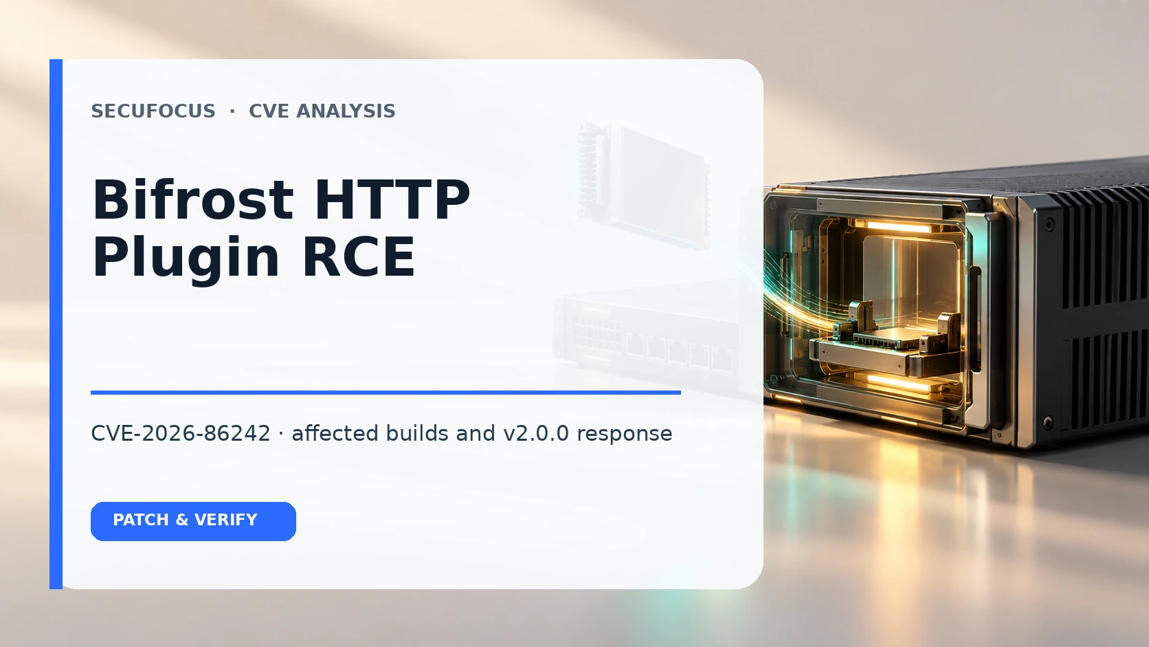 Bifrost HTTP plugin RCE and version 2.0.0 response