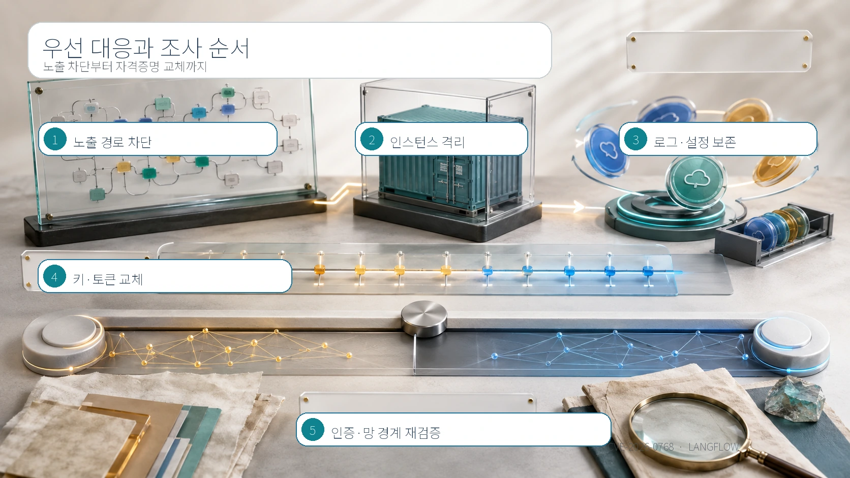 Langflow 노출 차단부터 인증·망 경계 재검증까지 대응 순서