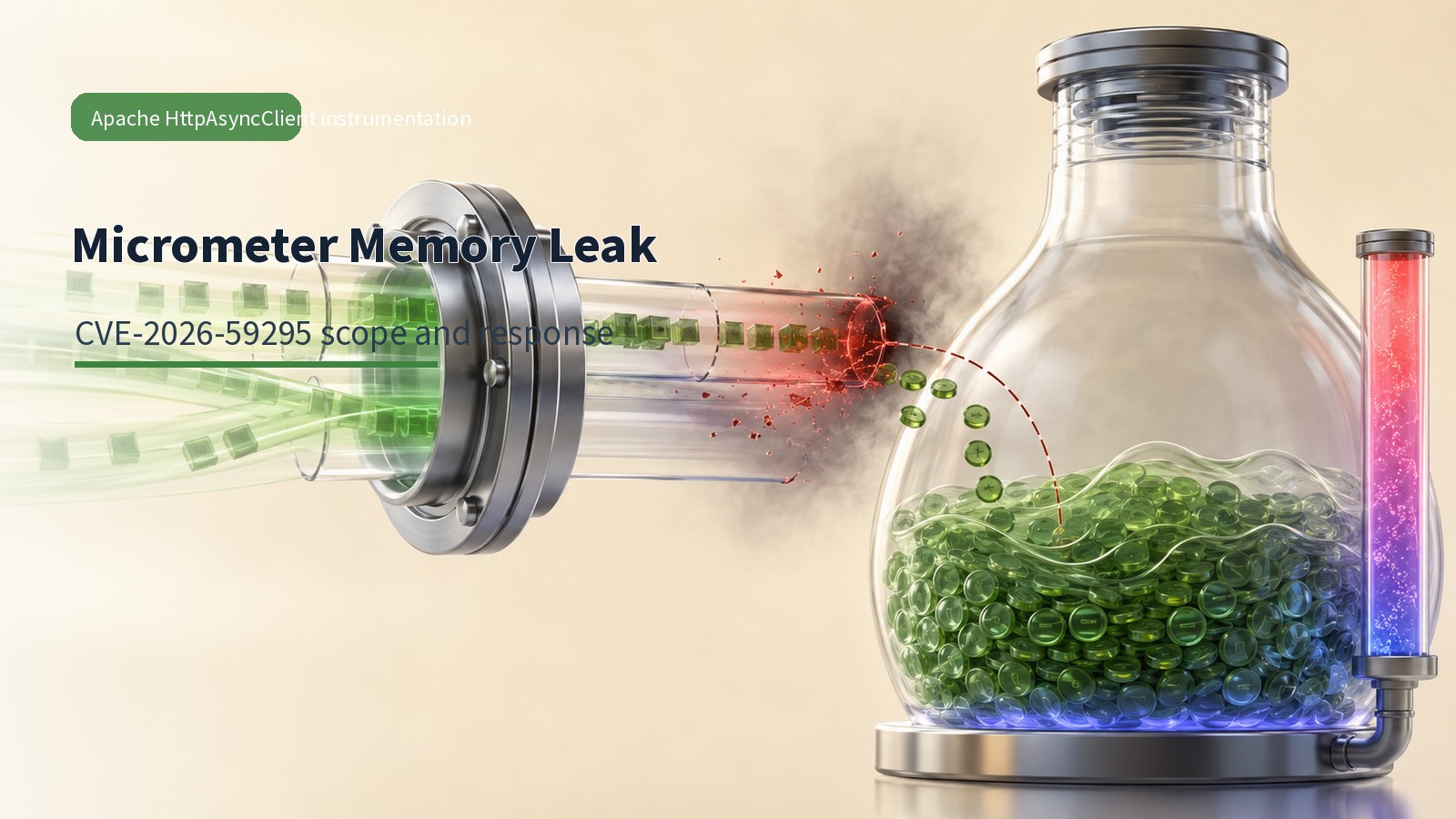 English cover illustrating Micrometer pre-response memory leakage