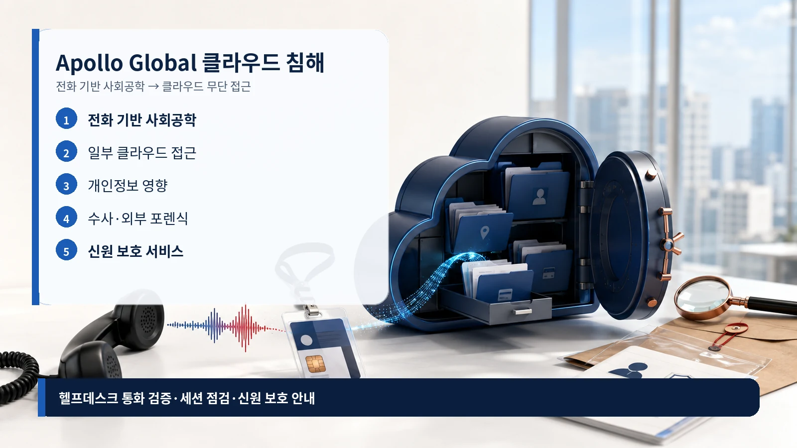 Apollo Global 사회공학과 클라우드 침해 대응 5단계