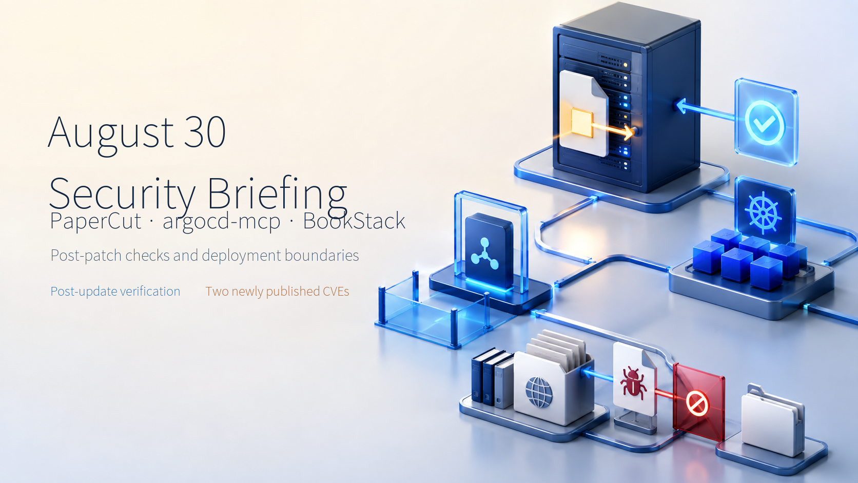 August 30 security briefing cover