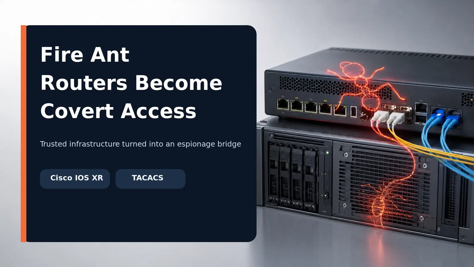 Fire Ant turning routers and authentication infrastructure into covert access points