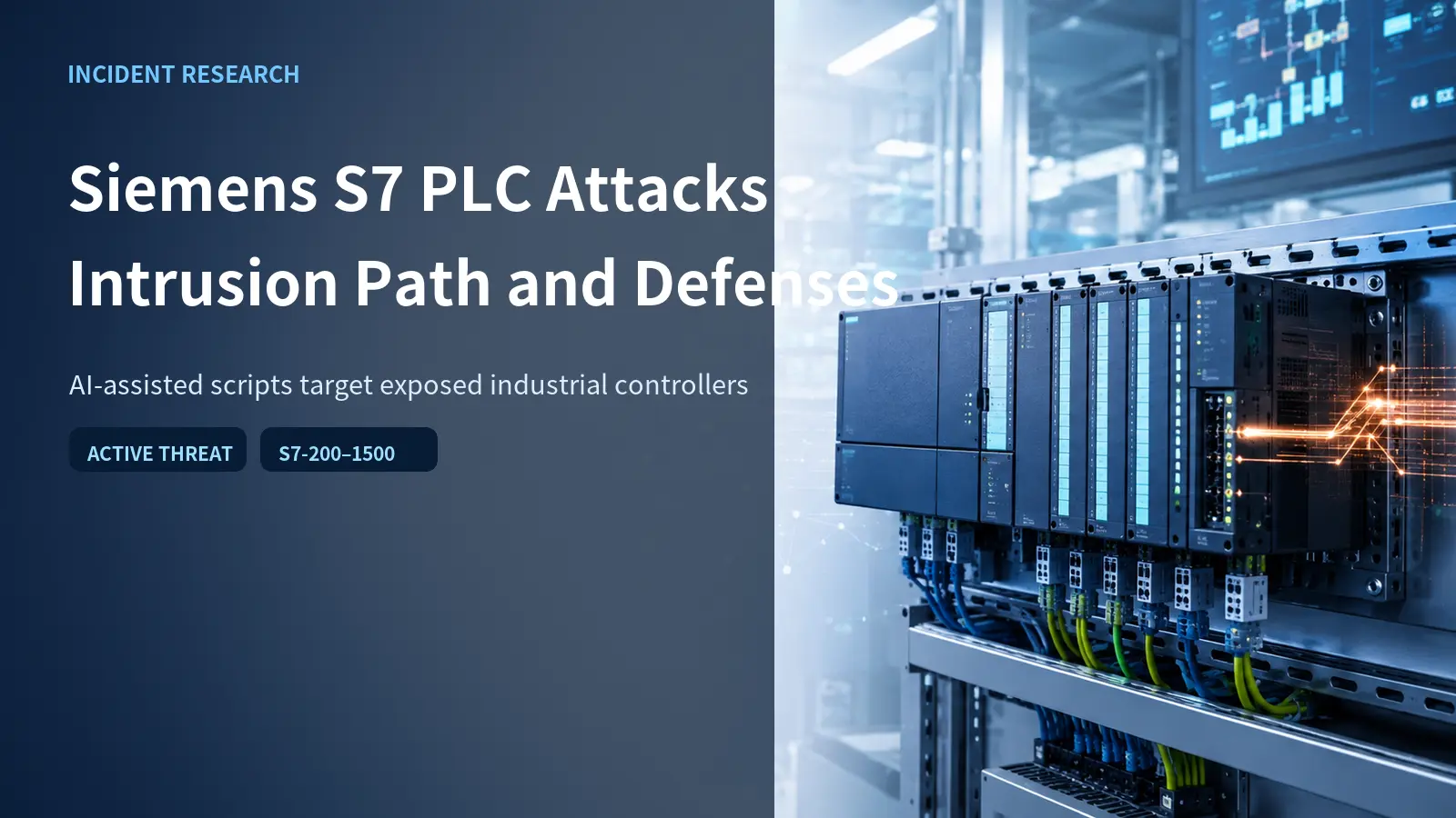 English cover for active Siemens S7 PLC attacks and defensive priorities